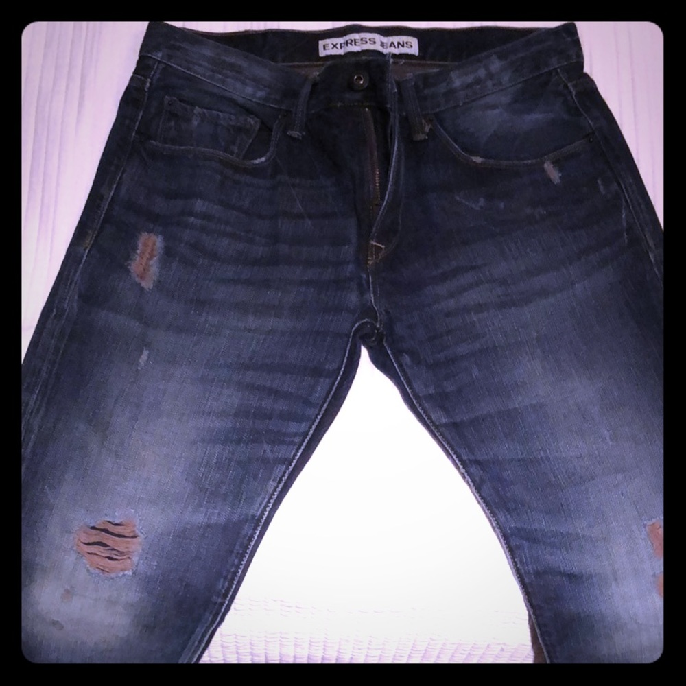 Express Blue Rocco Jeans 31 x 30